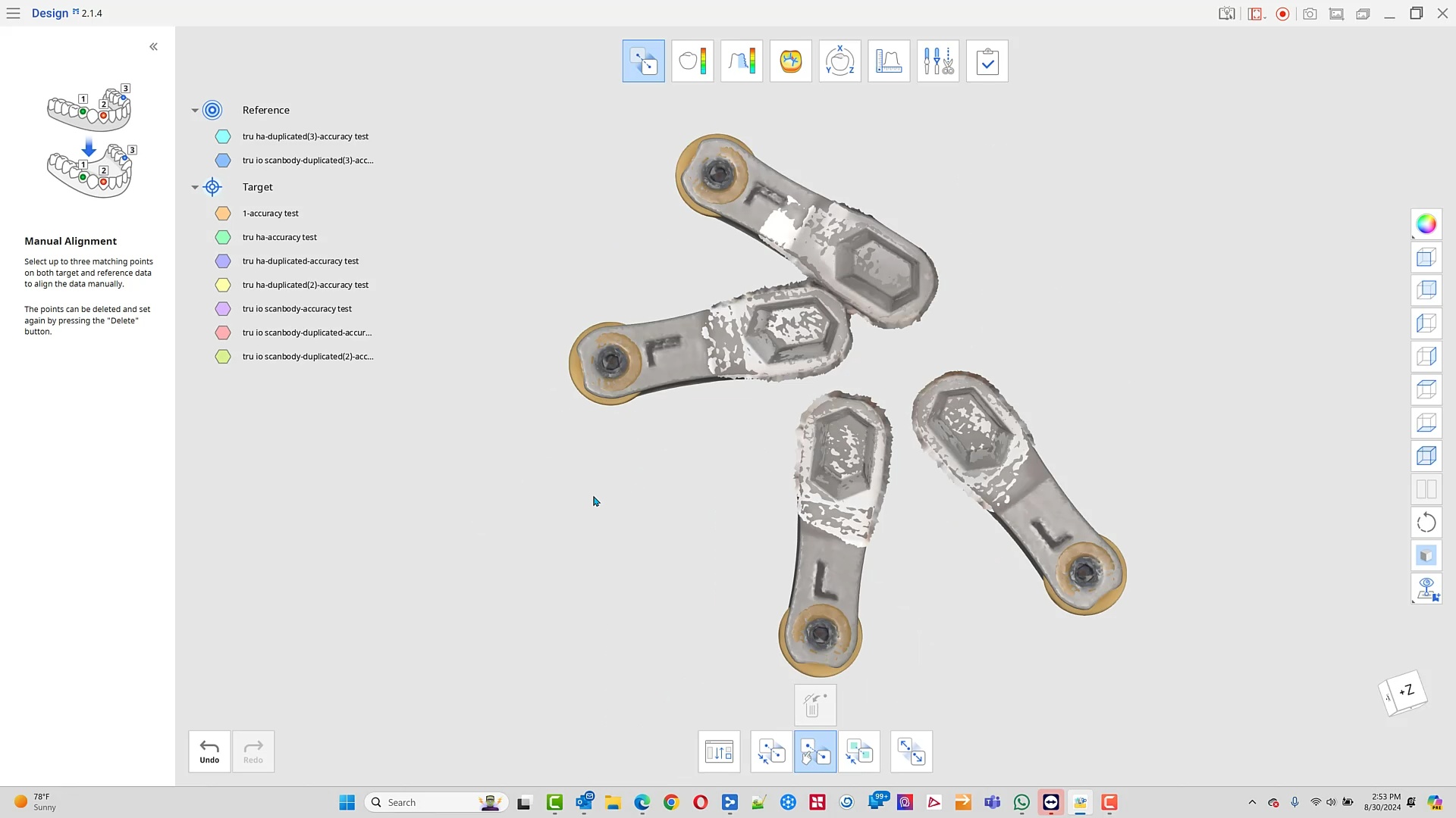 TruAbutment Multi Unit Abutment (MUA) IO Connect Scanbody (estimated ...